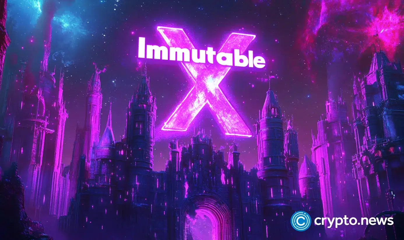 随着市场参与者对更广泛的加密市场崩溃的反应,本周不变的(IMX)代币撤退