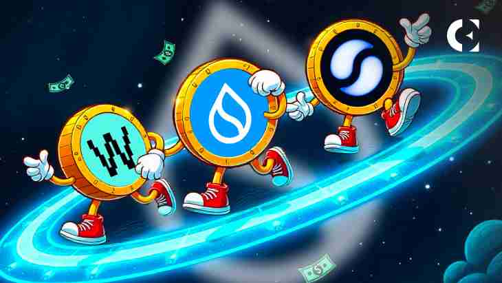 随着SUI区块链的继续成熟，其生态系统中的几个项目开始显示突破标志